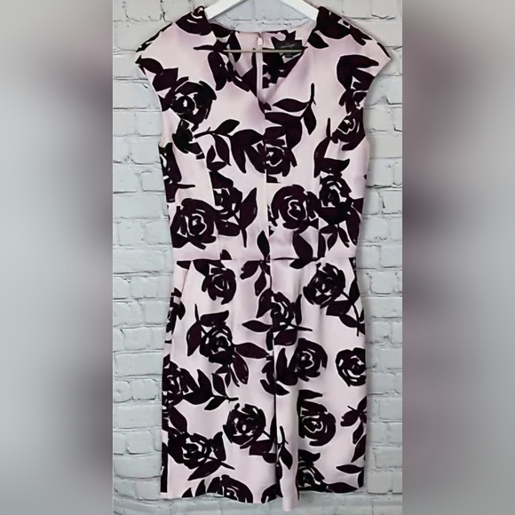 Lord & Taylor US M PinkPurple Elegant Dress With Pokets Feminine Coktail Chic - Picture 2 of 11